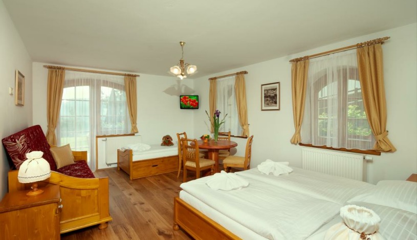 Pension Happy Superior Špindlerův Mlýn - Rodinný pokoj (2 dospělí + 1 dítě do 18 let)